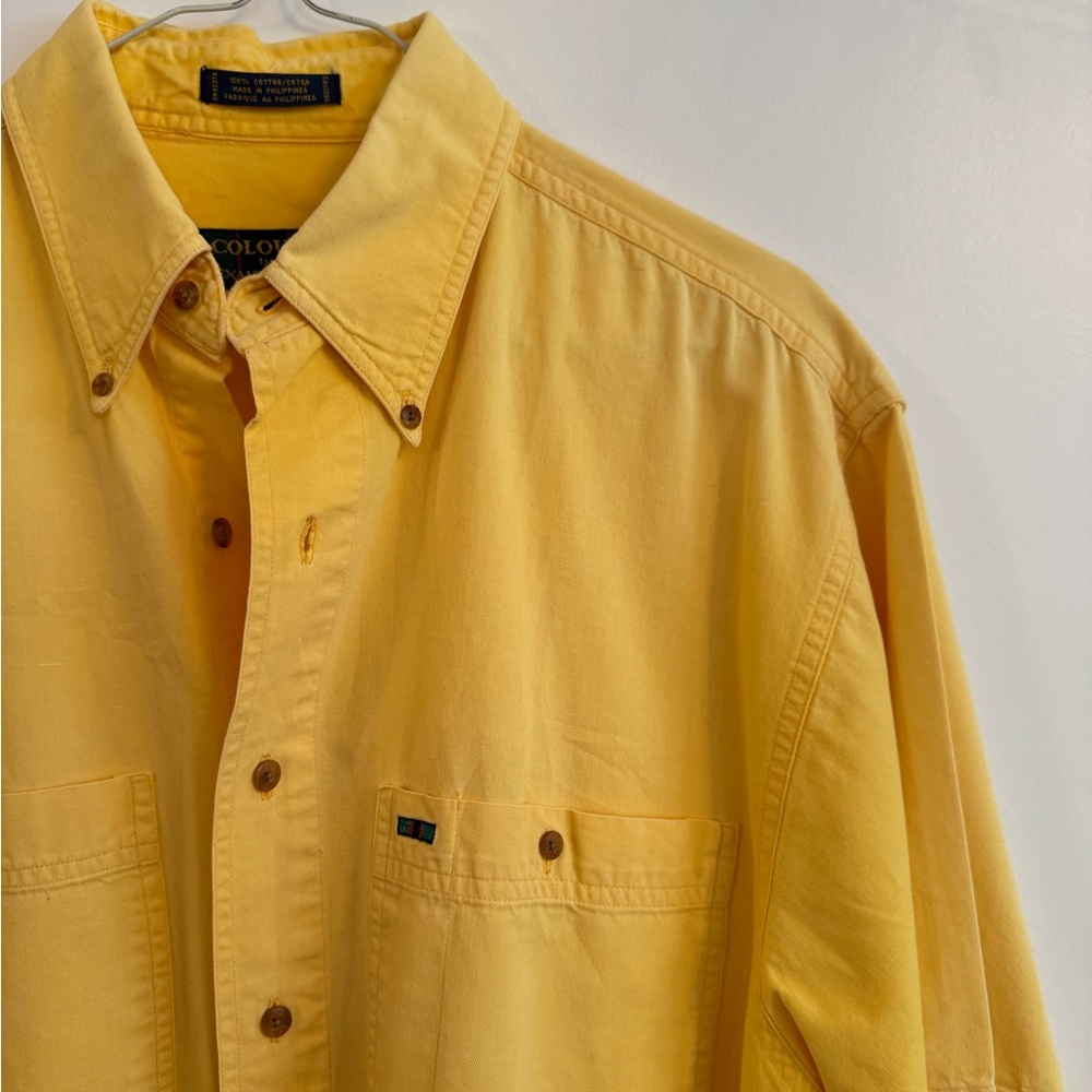 Alexander Julian Vibrant Yellow Shirt
